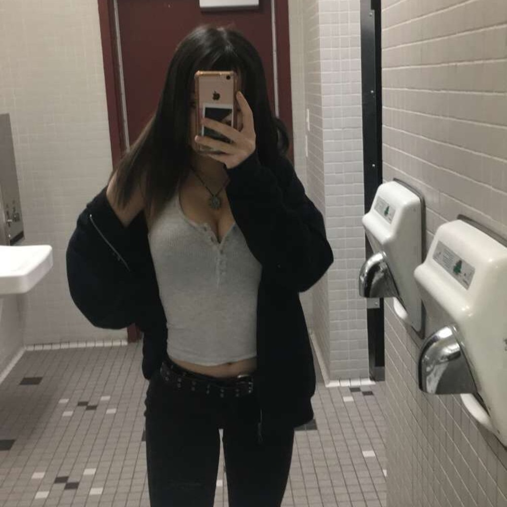 brandy grey top